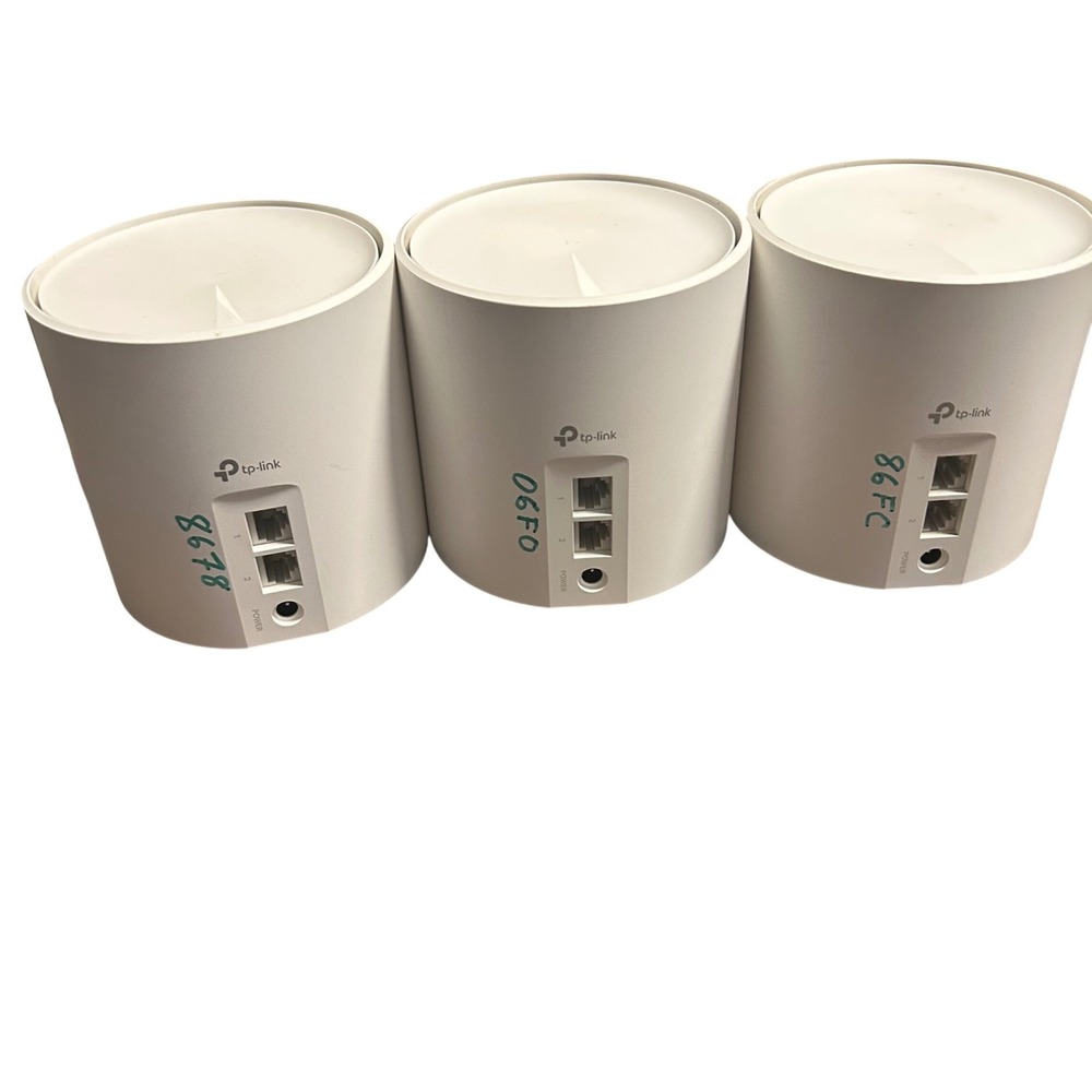 TP-Link Mesh Wi-Fi System White Deco X20 AX1800 3-Pack Wi-Fi 6 8678